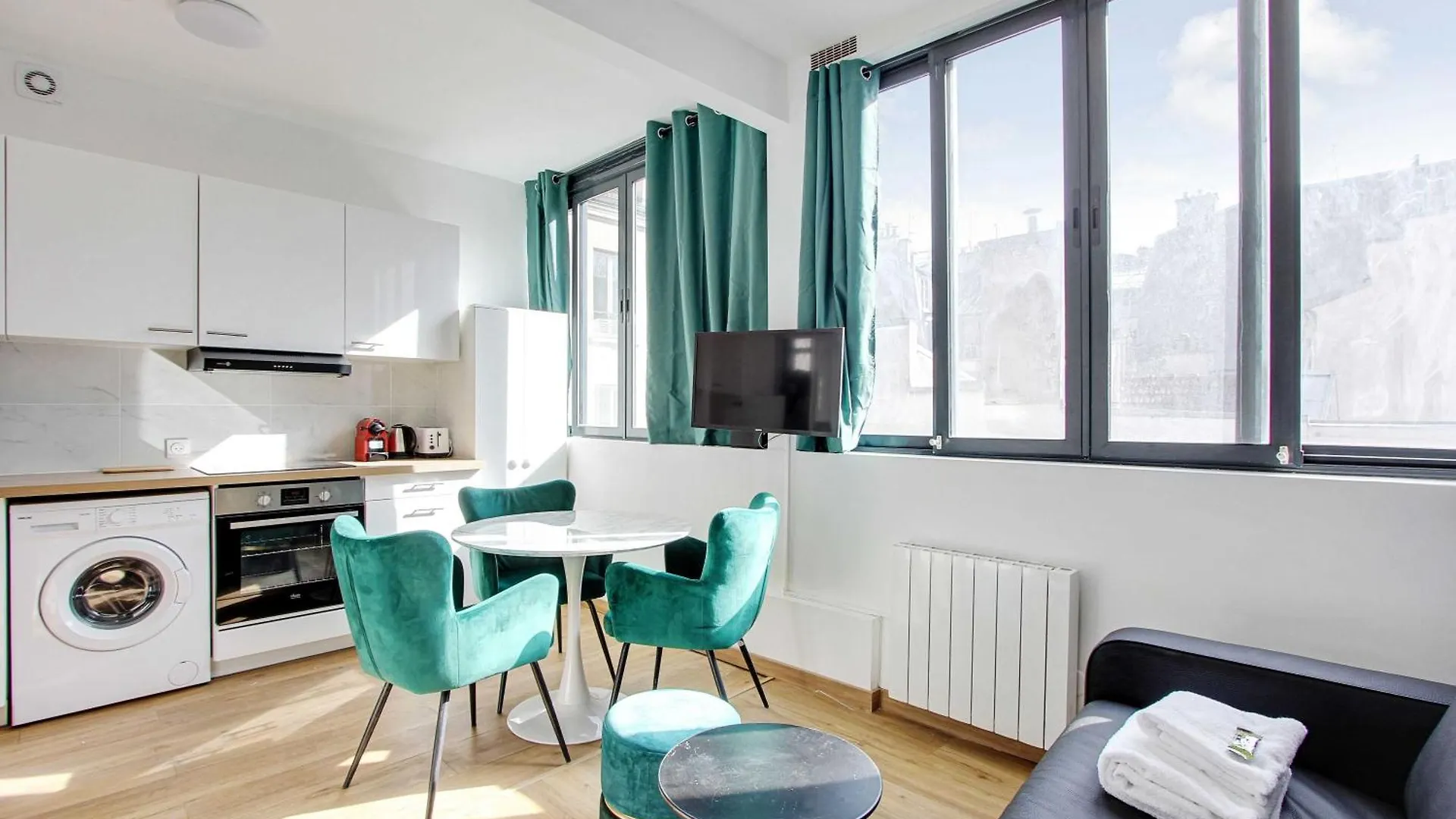 Cosy Studio - 2P - Parc De Belleville Париж Франция