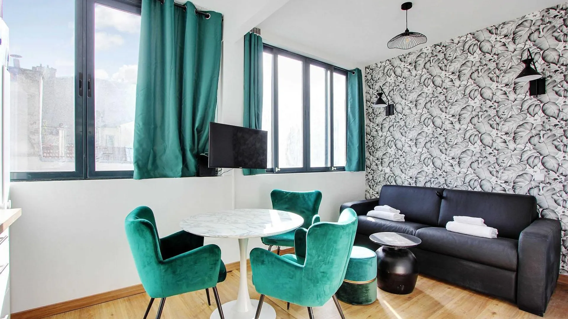 Апартаменты Cosy Studio - 2P - Parc De Belleville Париж