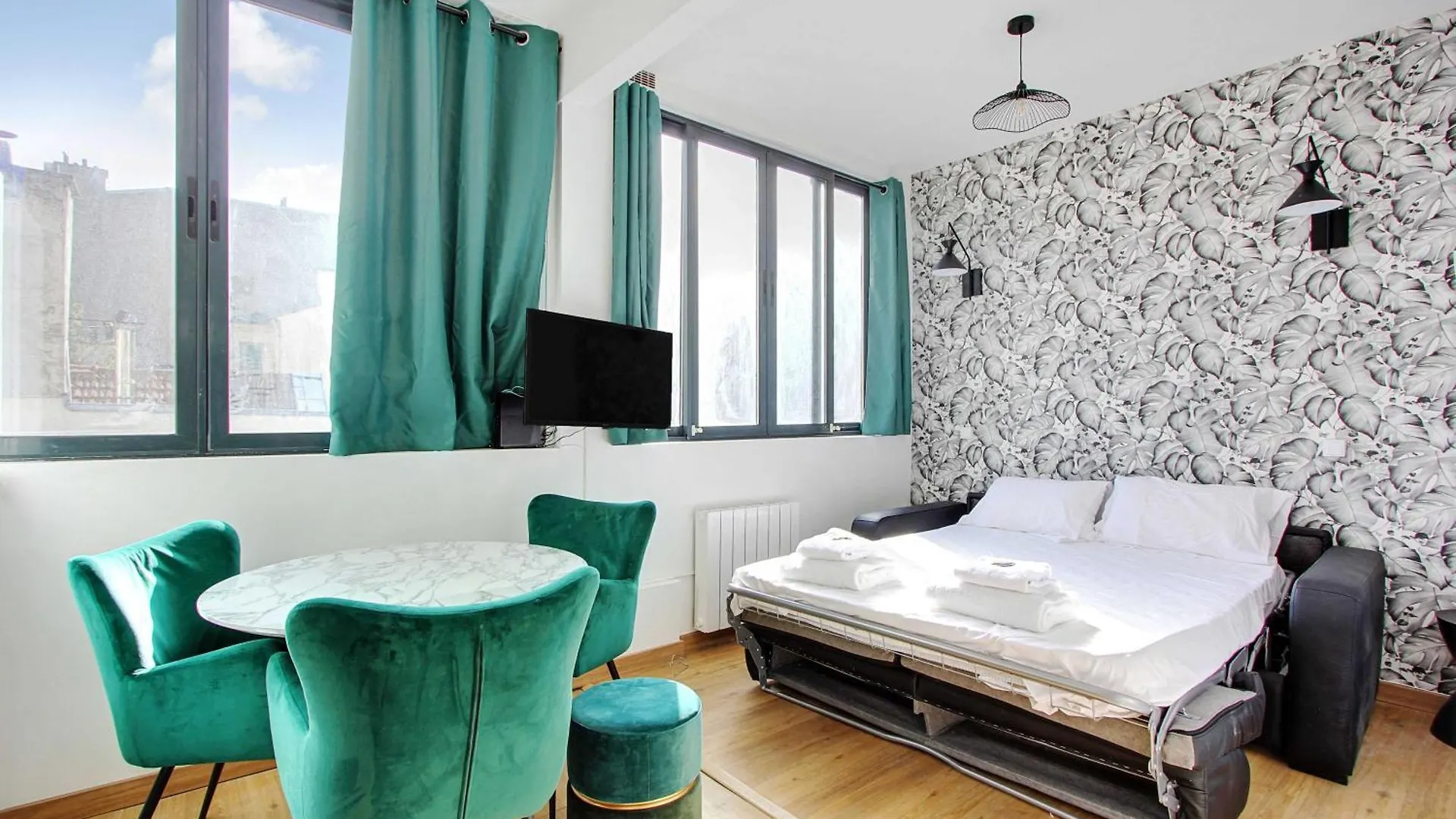 Cosy Studio - 2P - Parc De Belleville Париж