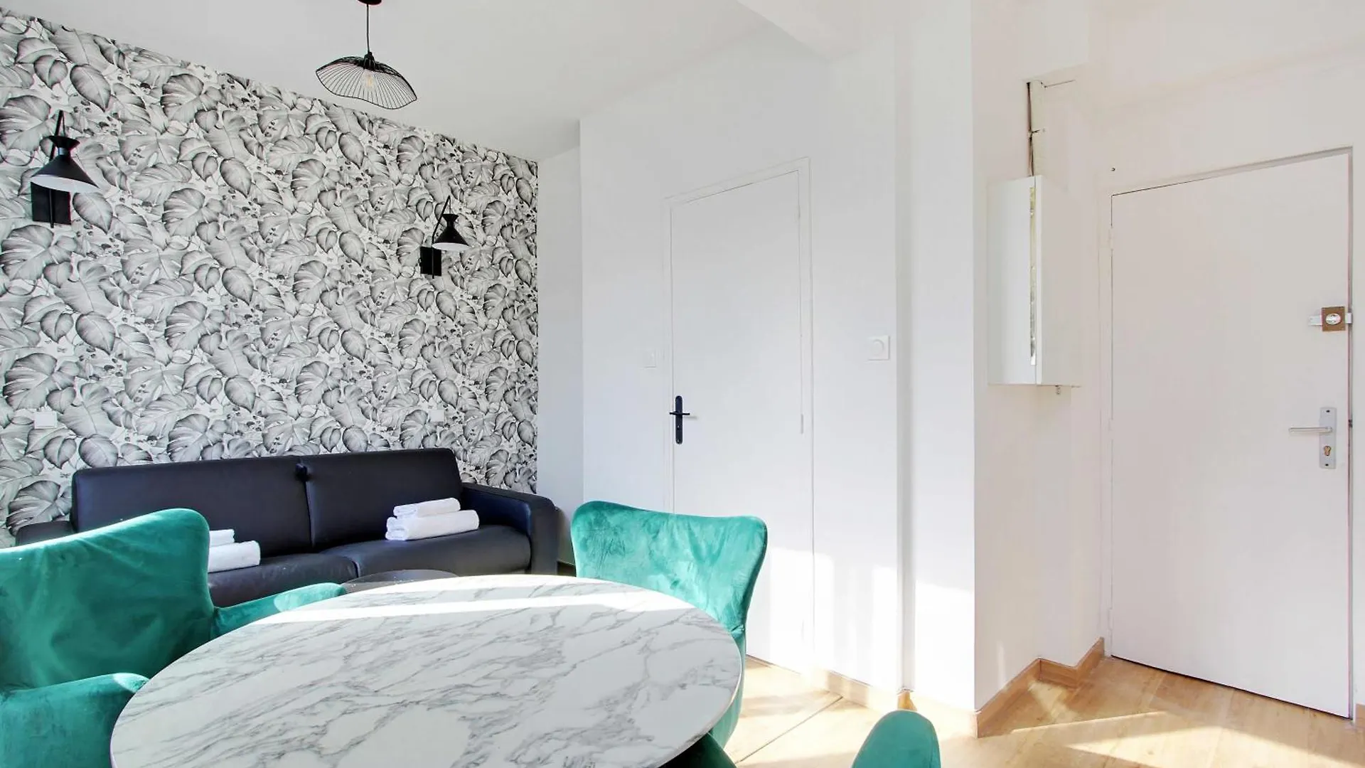 Cosy Studio - 2P - Parc De Belleville 파리