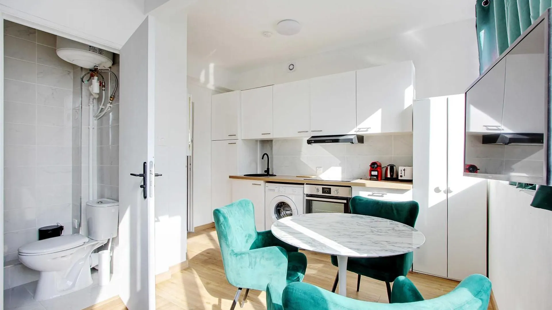 Cosy Studio - 2P - Parc De Belleville 파리 0*,